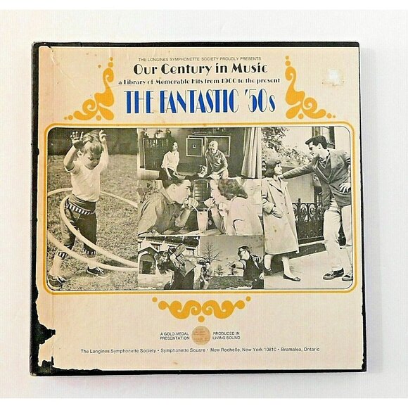 Longines Symphonette Society Other - The Fantastic 50s Vinyl LPs Boxed Record Set 1974 Longines Symphonette Society